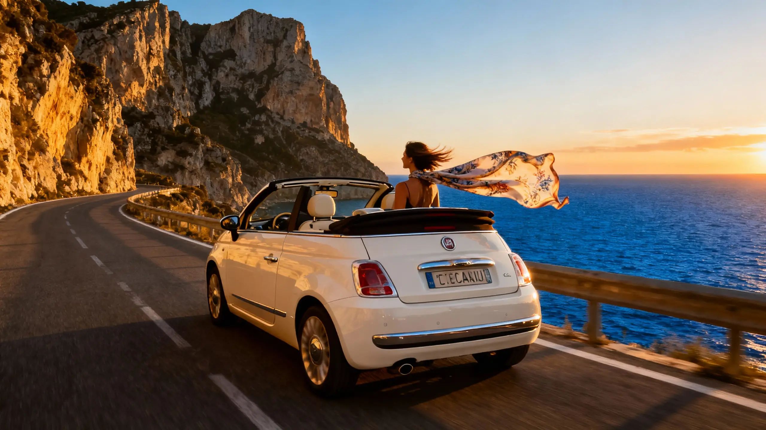 Cabriolet location Palerme